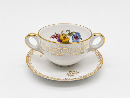 Tasse 2 anses limoges - 🌸☕,