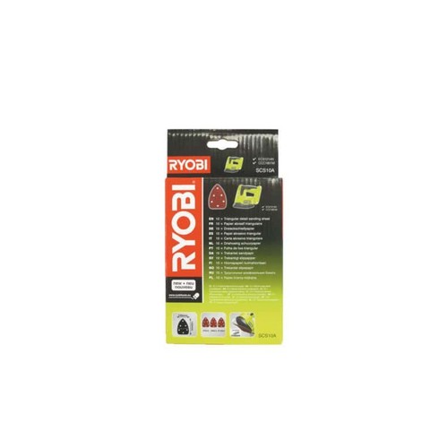 Feuille abrasive triangulaire