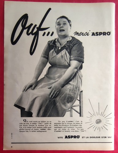 Publicité presse - de,