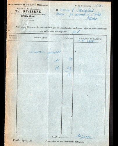 Creil usine clouterie - (60), de