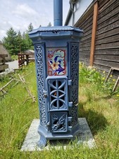 Poêle à bois Godin "belle époque" 3736