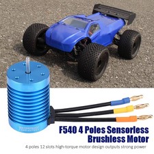 Moteur Brushless RC 4 Poles 3000KV F540 Pour Voiture RC 1/10 1/12