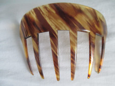 Ancien Grand Peigne Barrette à Cheveux  Chignon.