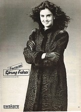 PUBLICITE ADVERTISING 044  1982  SPRUNG FRERES  fourrures