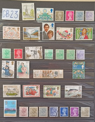 Lot timbres oblitérés - lot,