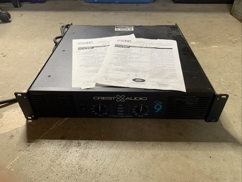 Crest audio ca9 channel - crest,