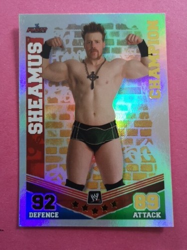 Sheamus champion foil cartes - foil,