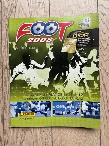 Sticker album panini foot 2008 - album,