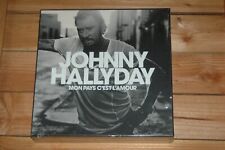 Mon pays c'est l'amour - coffret collector numéroté Vinyl + CD - JOHNNY HALLYDAY