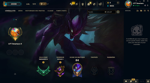 League legends account - league,