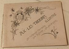 environ 1890 ancien guide touristique ax les thermes illustre ses richesses