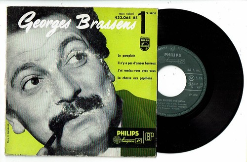 Georges brassens vinyle 45t - brassens,