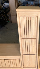 Meuble salle de bain en teck massif Barak7. Prix de base : 429€