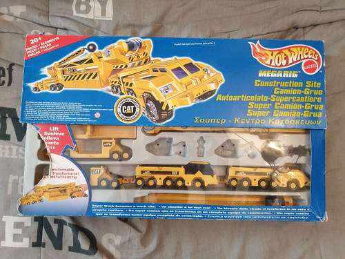 Hot wheels mega - wheels, rig