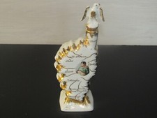 BOUTEILLE PORCELAINE CHAUVIGNY FORME CORSE EFFIGIE de NAPOLEON BOUCHON AIGLE  