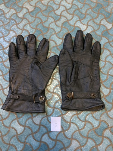 Gants armée allemande cuir - gants,