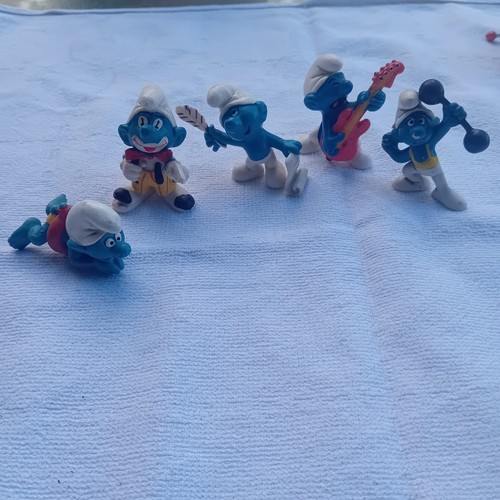 Lot figurines schtroumpfs - lot, 5