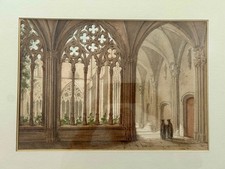 SUPERBE AQUARELLE ANCIENNE