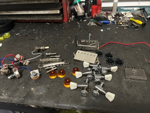 Guitar parts lot - guitar,