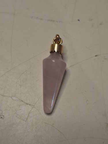 Pendentif pointe quartz - pointe,