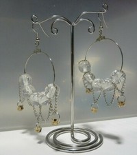 BOUCLES D'OREILLES CREOLE AVEC