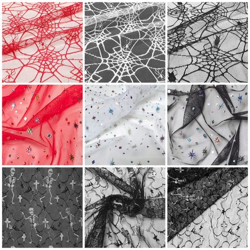Tissu tulle carnaval - tissu,