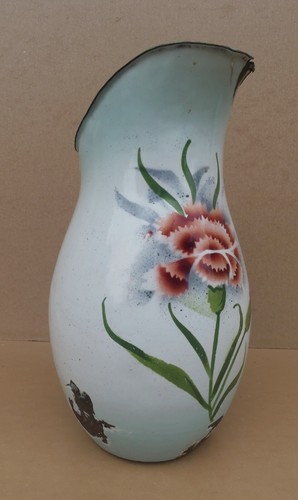 Ancien broc cruche eau - à,