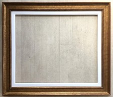 Cadre doré à cassetta format