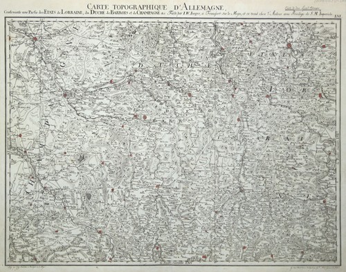 Lothringen champagne carte - lothringen,