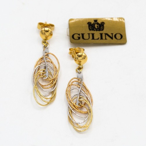 Boucles oreilles or jaune - boucles, en