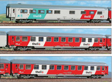 Acme 55223 Set Thello Nouveau Livrée, 2 Voitures Couchette Uic-X ’82 + Resto