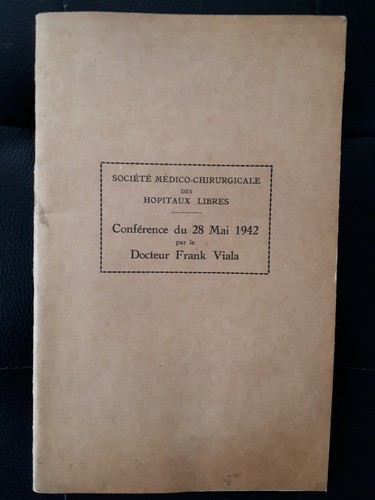 Conférence mai 1942 - du, par