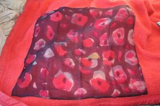 Foulard soie " Carven "  Carven " Scarf vintage