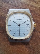Maty Date Quartz Montre