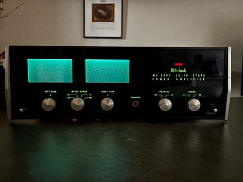 Mcintosh mc2505 power - mcintosh,