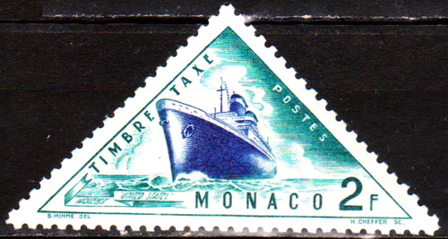 Stamp monaco timbre - timbre, n°