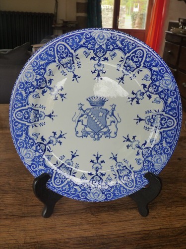 Assiette plate faience - assiette, en