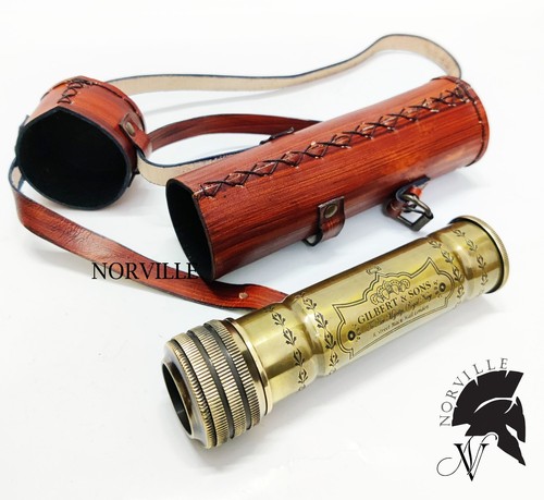Ancien kaléidoscope laiton - ancien,