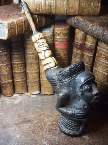 Antique pipe africaine - antique,