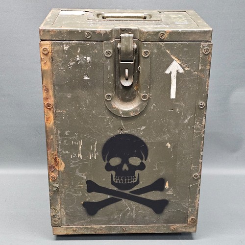 Caisse militaire bois x - militaire,