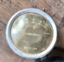 * amperemetre ducelier moto collection  40 50 peugeot terrot gnome alcyon monet