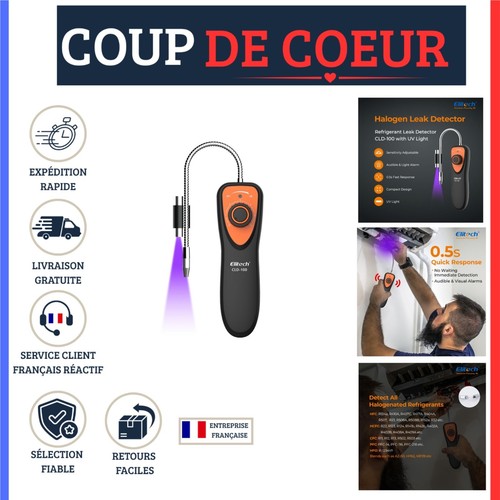 Elitech détecteur fuite - fuite, de