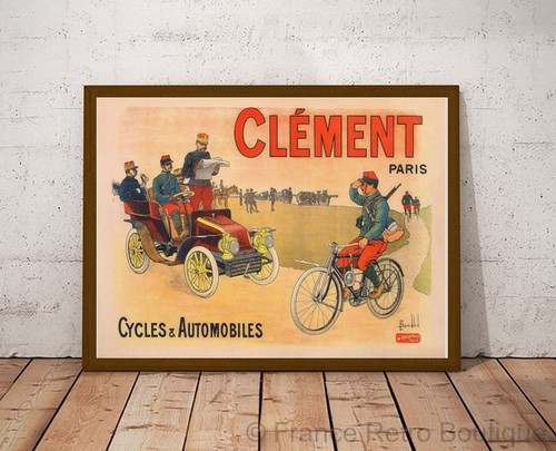 Poster affiche clement - poster-affiche, cycles