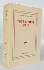 📖 Simone de BEAUVOIR-Tout compte fait-Édition originale 1972 NUM 1/40 HOLLANDE