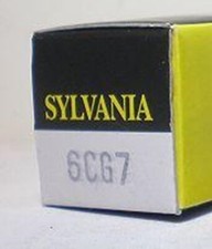 Tube  6CG7/6FQ7 SYLVANIA   NOS