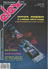 ELEKTOR N°41 SERRURE CODAGE INFRA-ROUGE / JEUX DE LUMIERE / INTERPHONE SANS FIL