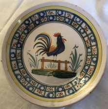 HENRIOT QUIMPER FRANCE ROOSTER