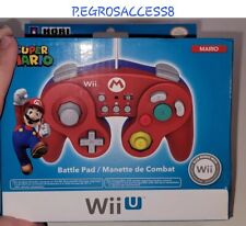 Manette De Combat Super Mario Pour Nintendo Wii U - Neuf 