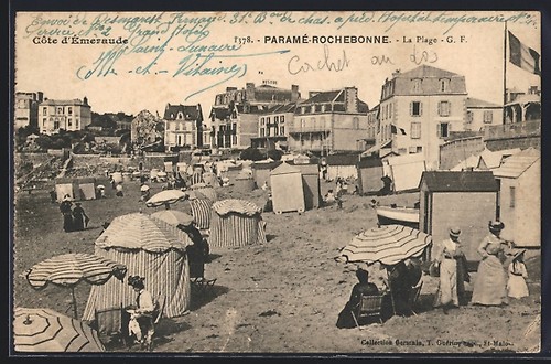 Cpa paramé rochebonne la - cpa, paramé-rochebonne,