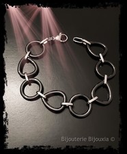 Bracelet maillons ronds et